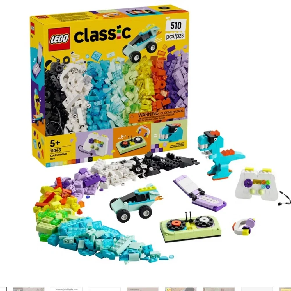 LEGO Classic Creative Set - Blue, Green, Yellow, Purple